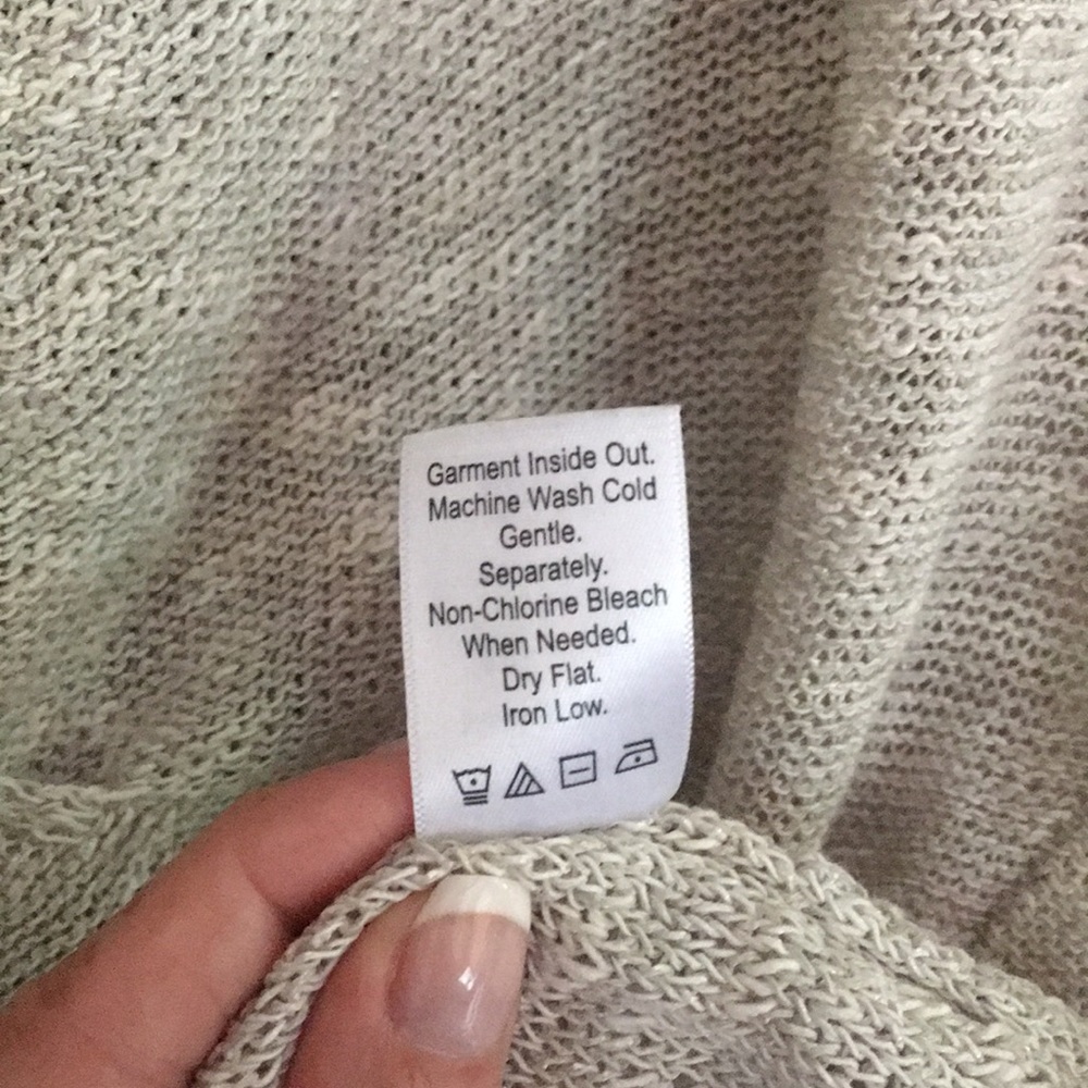 ❤️ LINEN V NECK Coldwater Creek lagenlook top - Picture 7 of 16
